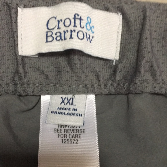 Croft&Barrow quick dry nylon, hiking short with belt - Picture 4 of 7